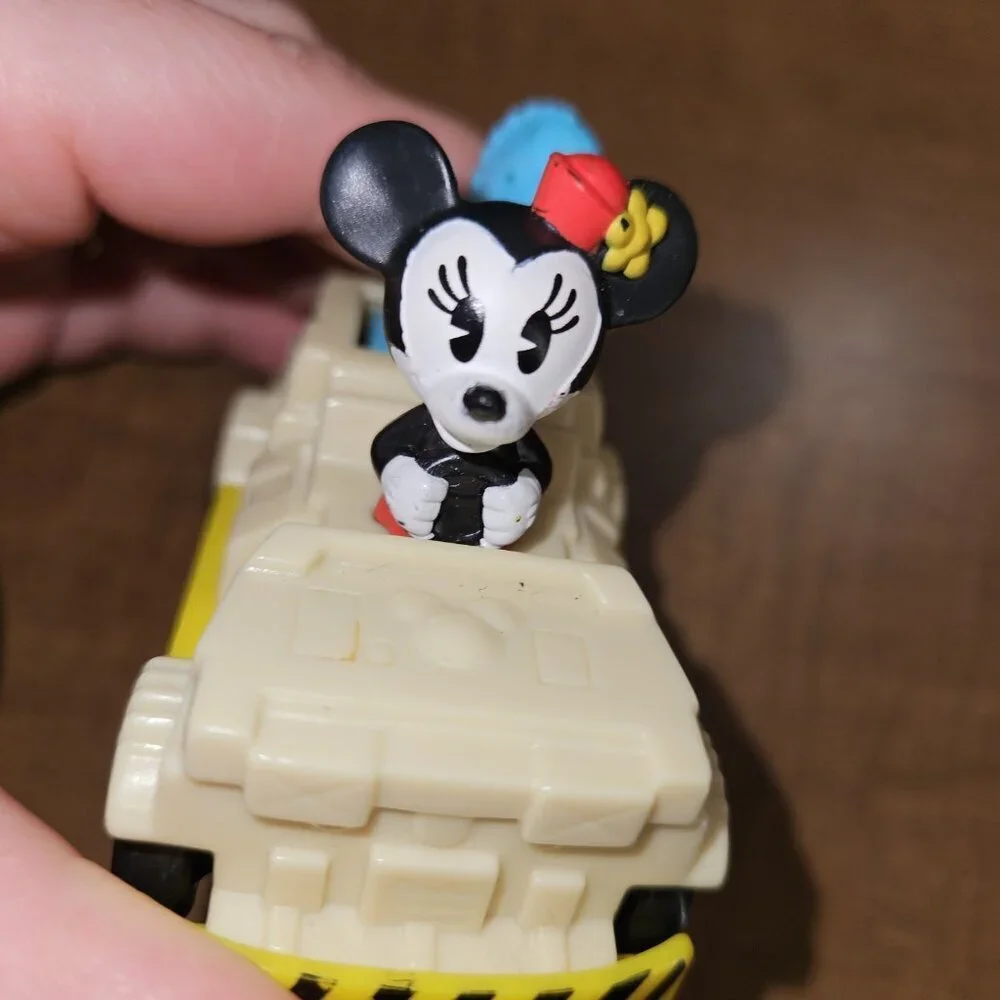 3 Disney World Toy Lot Mickey Minnie Mouse Runaway Railway Dinosaur McDonald's